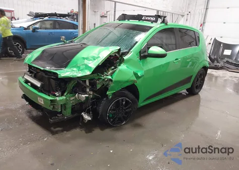 2015 Chevrolet Sonic Lt Auto z USA, uszkodzony, nr VIN 1G1JC6SHXF4147101